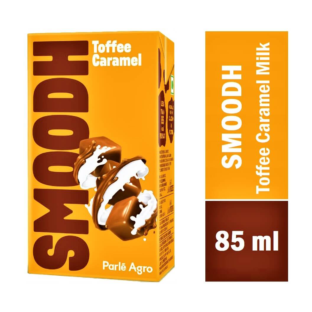 Smoodh Toffee Caramel Milk 85 ml Tetra Pack 5 Unit Pack