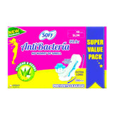 Sofy Sanitary Pads Anti Bacteria XL Size - 7 N, 14 N, 30 N & 48 N Pads