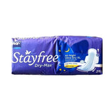 Stayfree Dry Max All Night Ultra Dry Sanitary Pads with Wing XL Size  - 7 N, 14 N, 28 N, & 42 N Pads