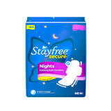 Stayfree Secure Night Cottony Soft Comfort Sanitary Pads - 6 N , 20 N & 40 N Pads