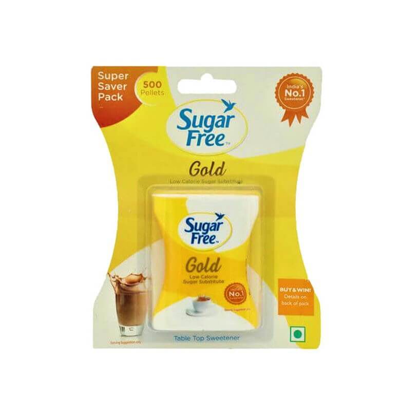 Sugar Free Gold Sweetener - 500 Pellets Pack