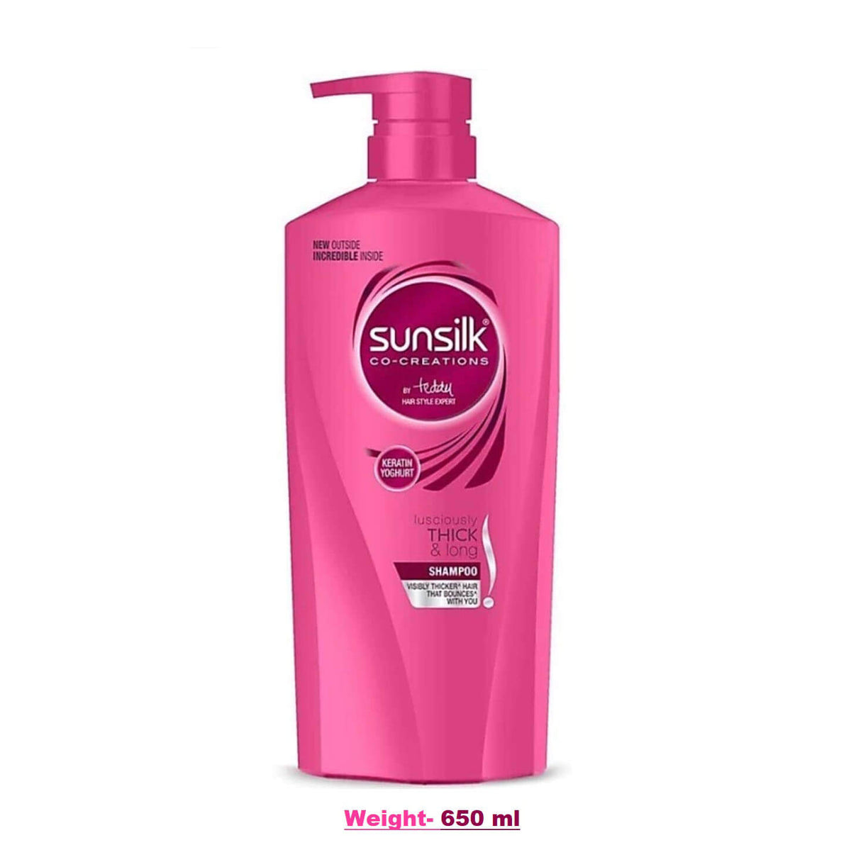 Sunsilk - Lusciously Thick & Long Shampoo 650 ml Bottle