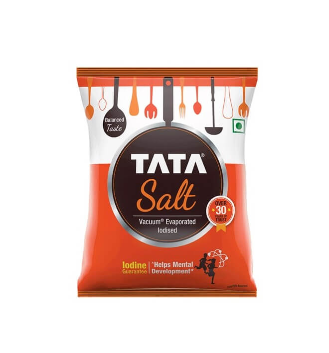 Tata Vacuum Evaporated Iodised Salt - 1 Kg Pack