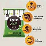 Tata Salt Lite Low Sodium Iodised Salt - 1 Kg Pack