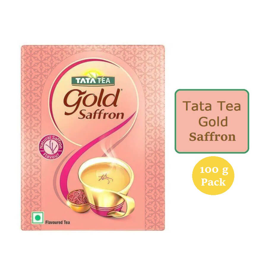 Tata Tea Gold Saffron - 100 g & 250 g Pack