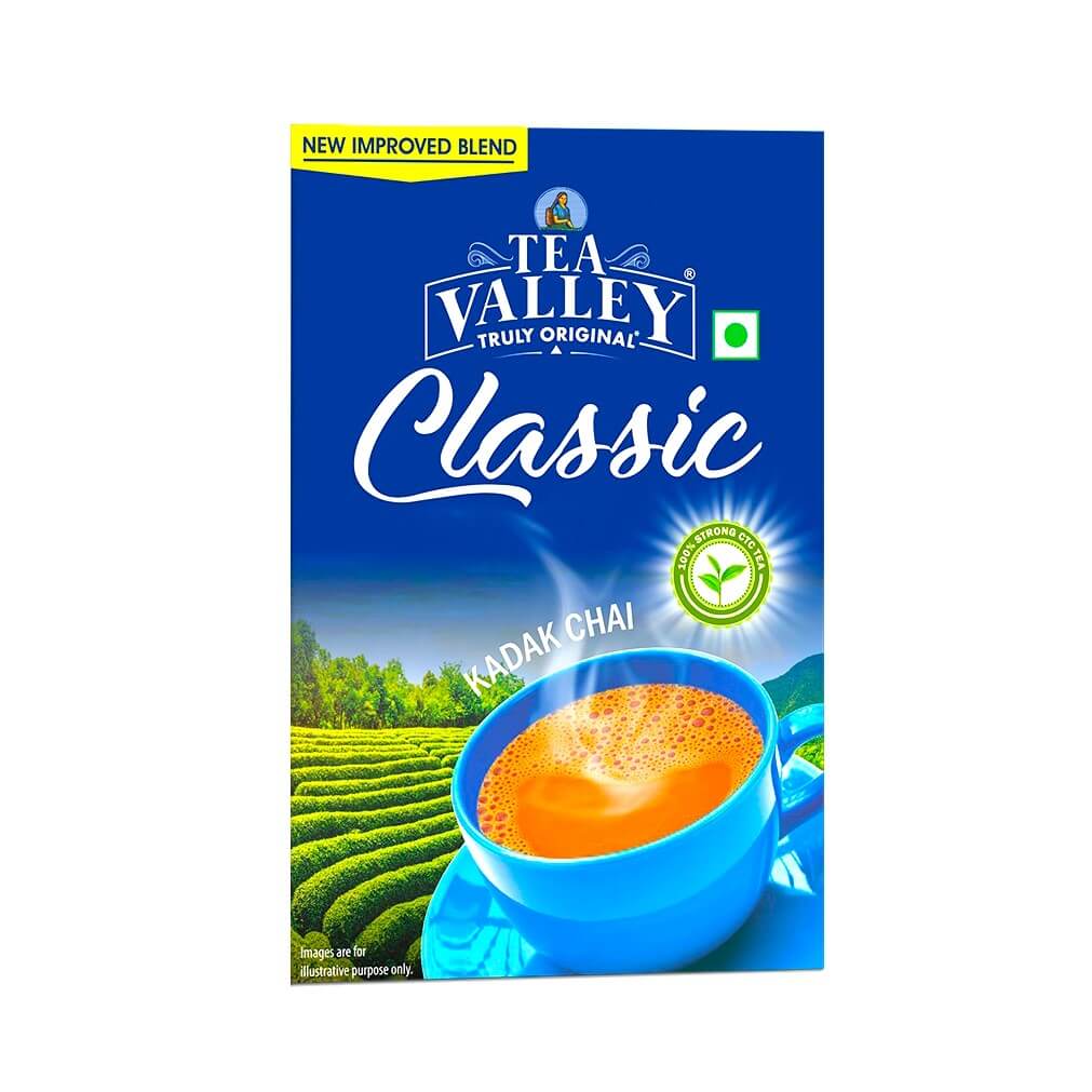 Tea Valley Classic Chai - Kadak Chai - 250 g Pack