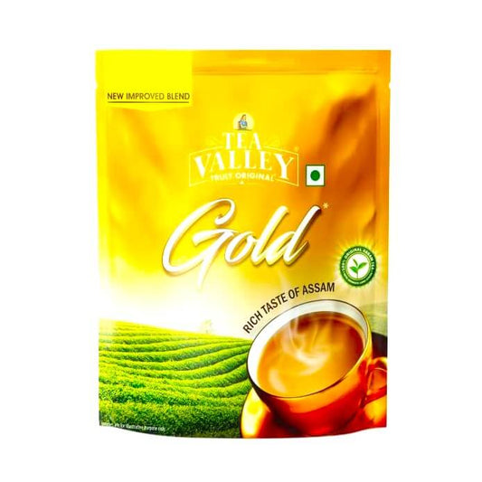 Tea Valley Gold Chai - Rich Taste of Assam Tea - 1 Kg Pack