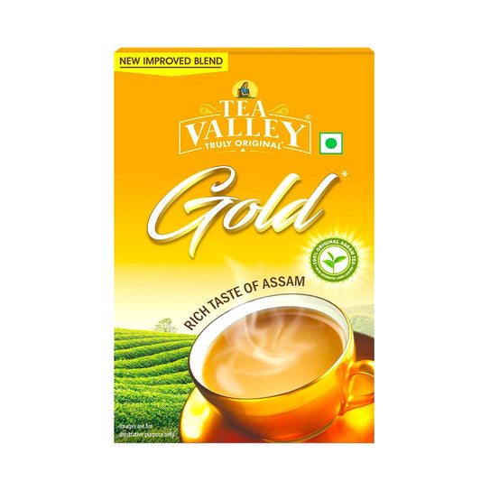 Tea Valley Gold Chai - Rich Taste of Assam Tea - 500 g Pack