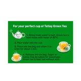 Tetley Green Tea Pure Original - 25 Tea Bags Carton