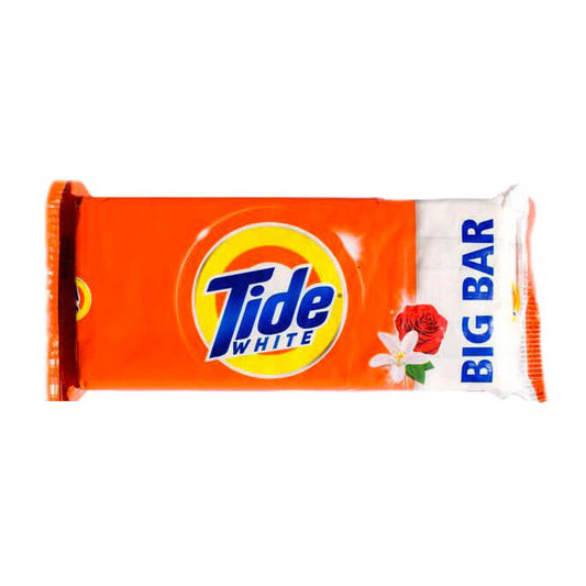 Tide White Detergent Bar Rose & Jasmine - 250 g Bar - 200 g + 50 g Free