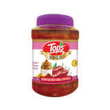 Tops Gold Pickle Stuffed Red Chilli - 900 g Jar