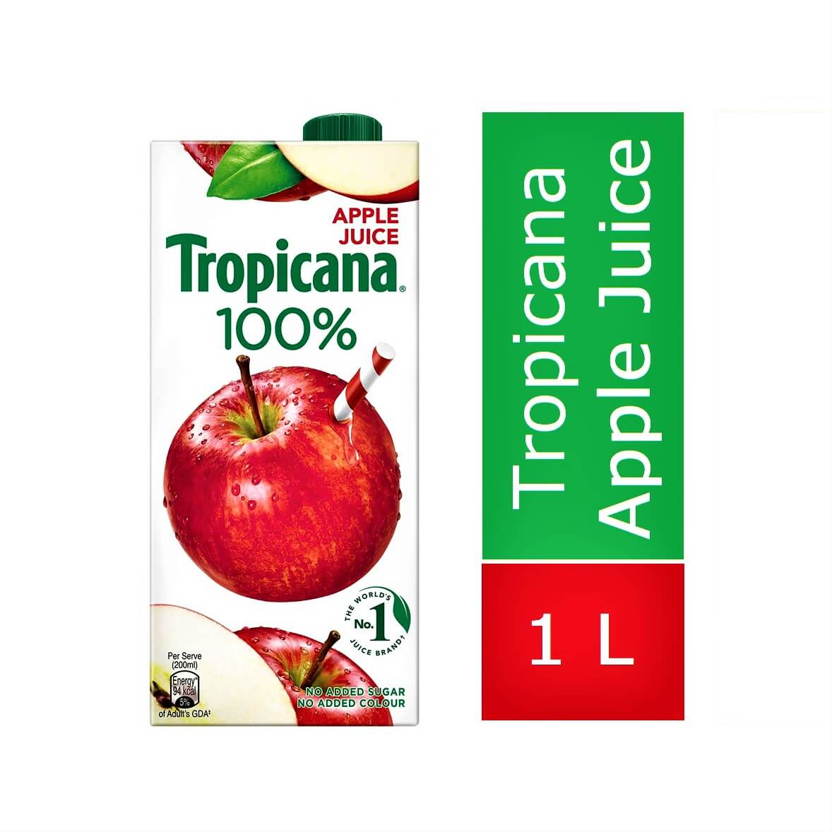 Tropicana Apple Juice - 1 Litre Tetra Pack