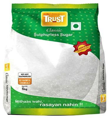 Trust Classic Sulphurless sugar 5 Kg Pack