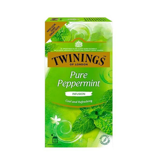 Twinings Pure Peppermint Tea - 25 Tea Bags