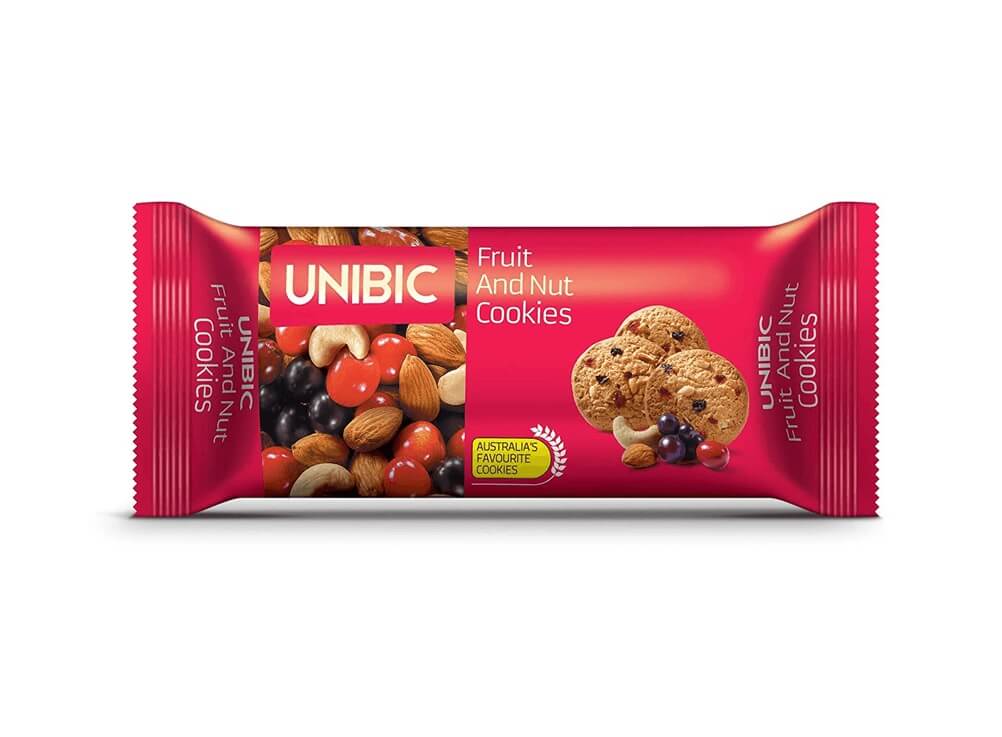 UNIBIC Fruit & Nut Cookies - 75 g Pack