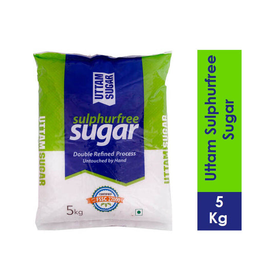 Uttam Sugar Sulphurfree - 5 Kg Pack