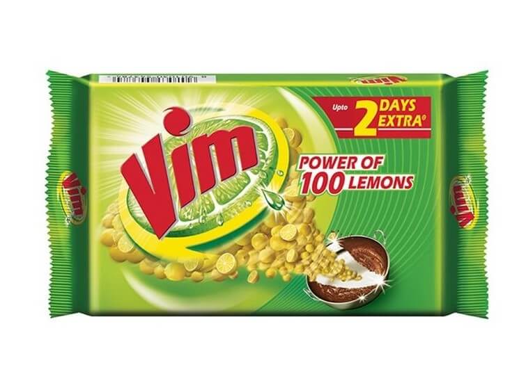 Vim Dishwash Bar Lemon - 300 gram pack