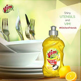 Vim Dishwash Gel Liquid - Lemon - 250 ml, 500 ml & 750 ml Bottle