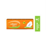 Whisper Choice - Sanitary Pads Wings - 8 units Pack