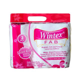 Wintex Fab Toilet Paper Roll -  3 Ply Roll - 12 Rolls Pack